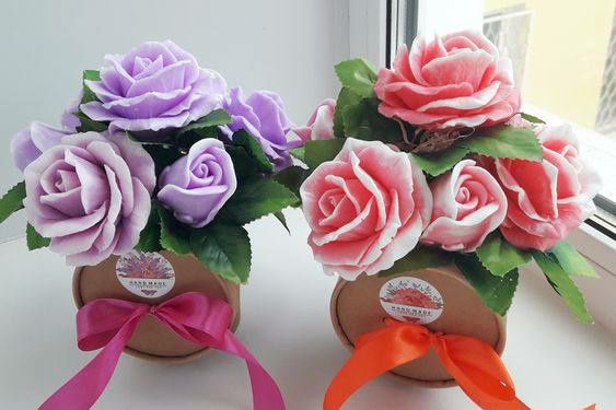 Xushboʻy sovunli gul siz hoglagan gulardan babichka buget