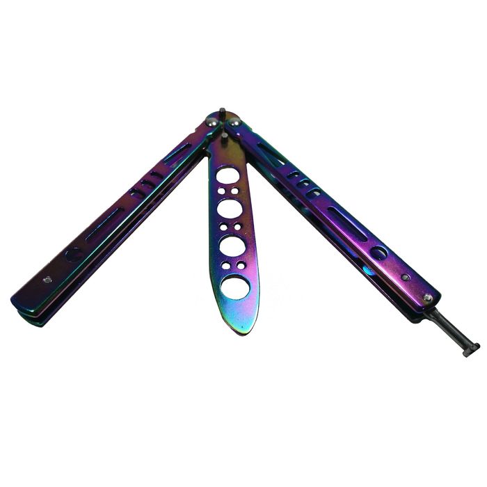 Briceag de antrenament, otel inoxidabil, Rainbow, 21.5 cm