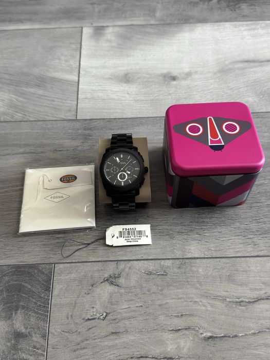 Ceas Fossil Black Nou