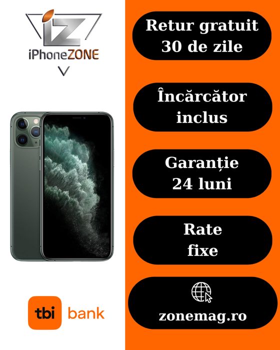 Iphone 11 Pro 64GB 100% Garantie Rate - zonemag.ro