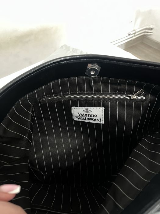 Geanta Vivienne Westwood Piele intoarsa