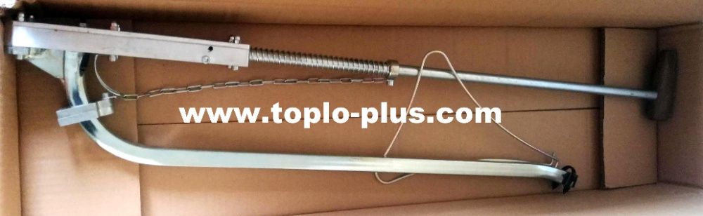 Стойка за размотаване на тръби за подово отопление