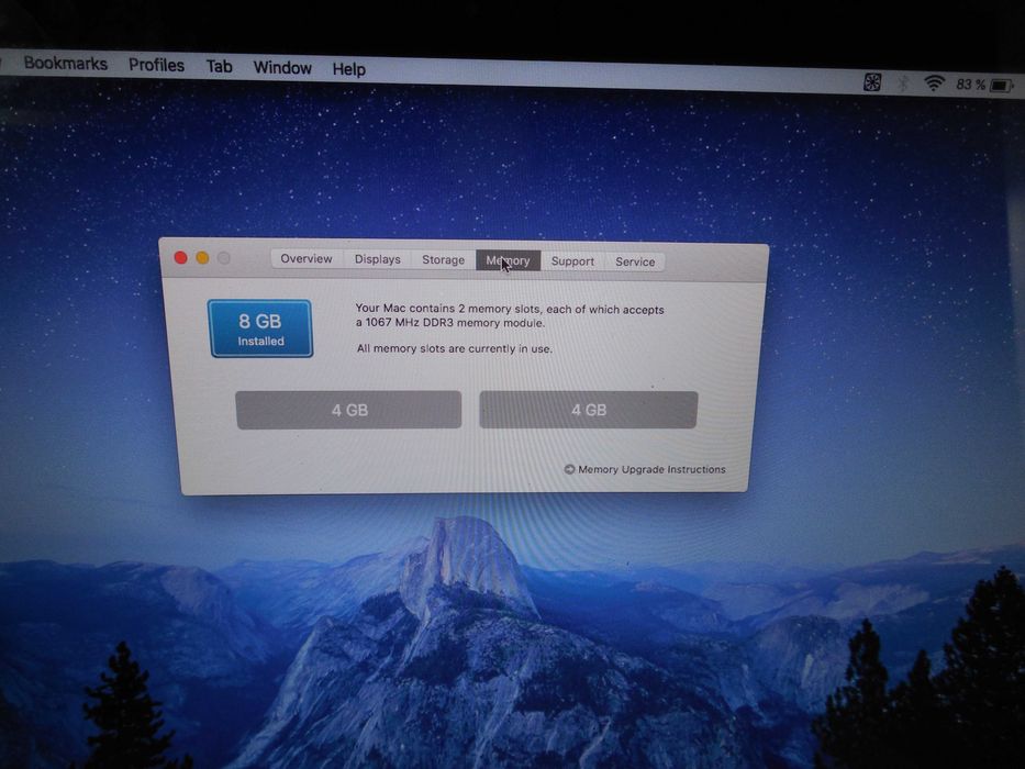 Vand laptop MacBook Pro 15" I5 8GB 1TB hardisk