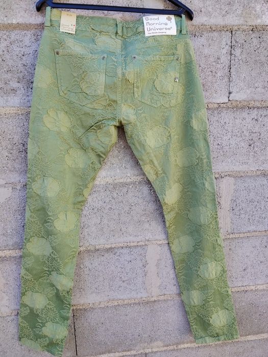 Pantaloni Good Morning Universe NOI Talie inalta