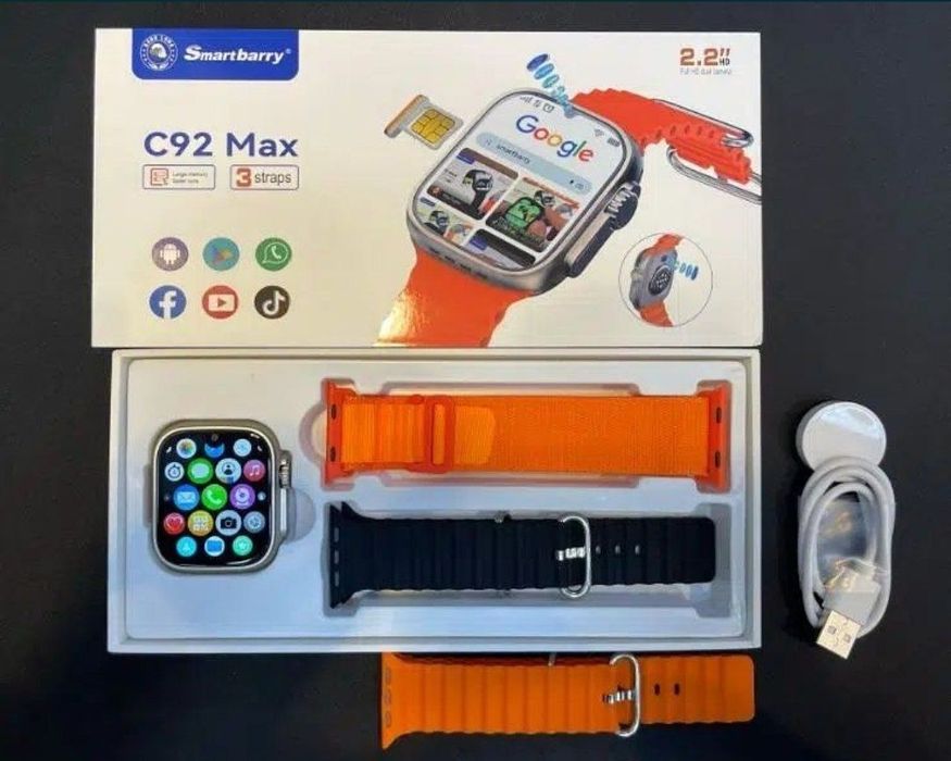 Smart watch internet sim kartali 380.000 C92 MAX, C95, C96, c99
С90 4G