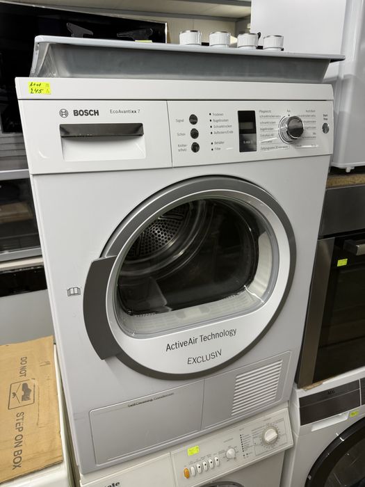 Сушилня Bosch 7кг А+++ термопомпа Germany Гаранция