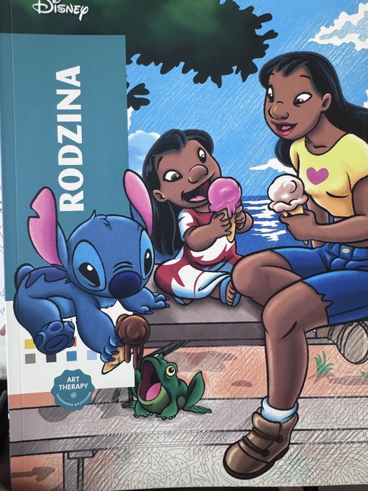 Польское издание раскрасок Disney