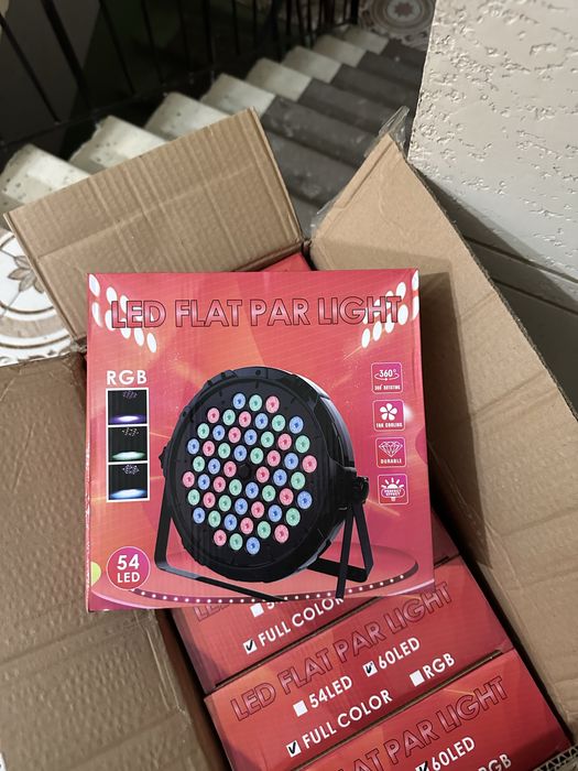 Светомузыка LED 60 глаза, заливка, DMX