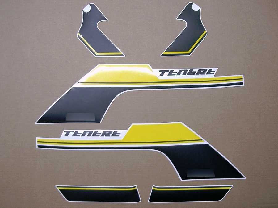 Стикери Yamaha 660/750 Super Tenere 1989г.-2016г. лепенки Ямаха тенере