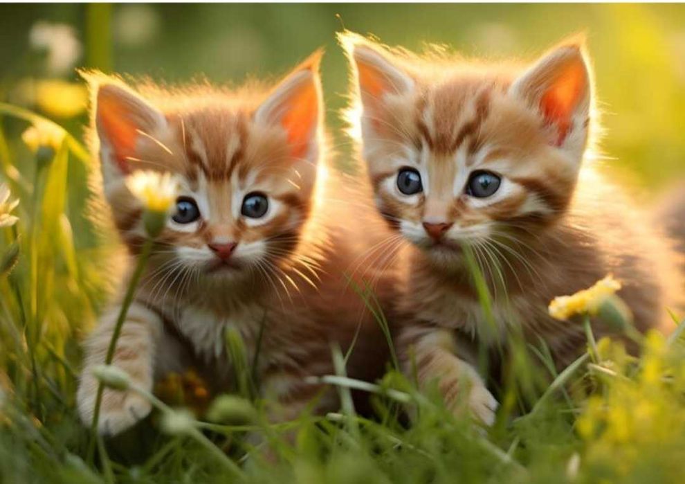 Милые рыжие Котята