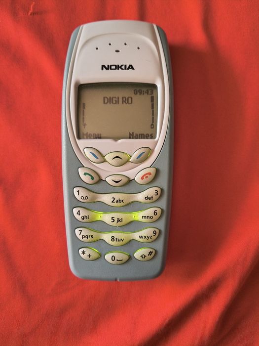 Nokia 3410( decodat, Baterie Nou nouța)