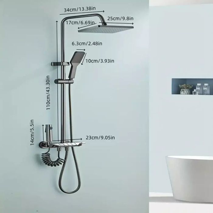 Чисто нова Душ система с терморегулатор