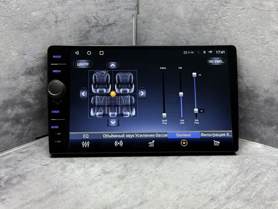 Магнитола для любого авто 14 андроид 8ядер 4+64г 6+128г сим карта янги