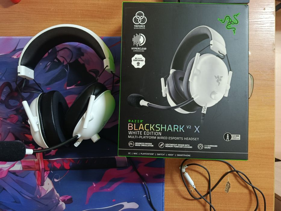 Наушники Razer blackshark v2 x