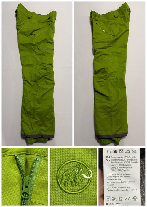 Pantaloni MAMMUT (38 M dama) Ajungilak DRYtech ski snowboard zapada