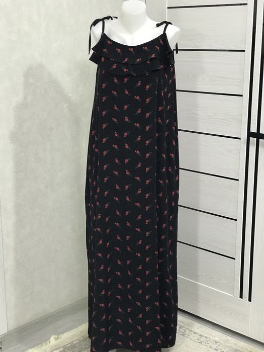 Летний сарафан с воланами