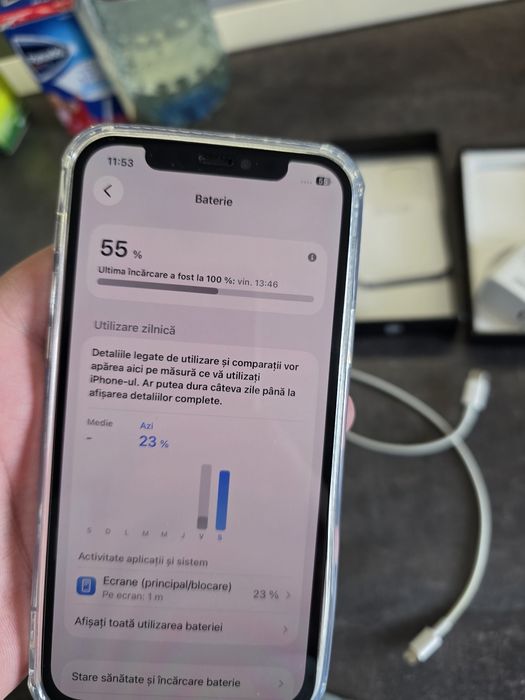 Iphone 12 pro 128gb baterie noua display nou