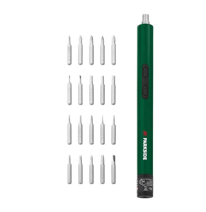 Șurubelnita cu baterii + 20 de biți, surubelniță electrică de precizie pentru electronica GSM, CALCULATOARE, NOUA, sigilata, realizata in Germania