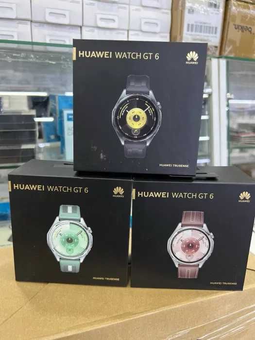 Huawei Watch GT 6 46mm — Умные Часы AMOLED Металл. Есть доставка