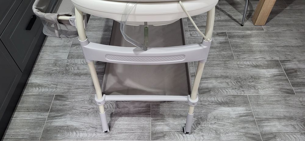 Cadă pentru bebeluși cu suport și saltea de înfășat 2 în 1 Cangaroo