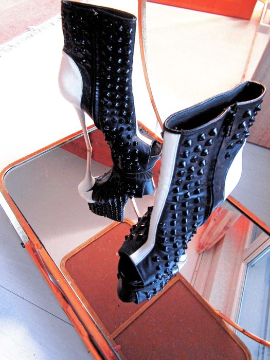 Италиански Боти От Естествена Кожа - CENTO UNDICI