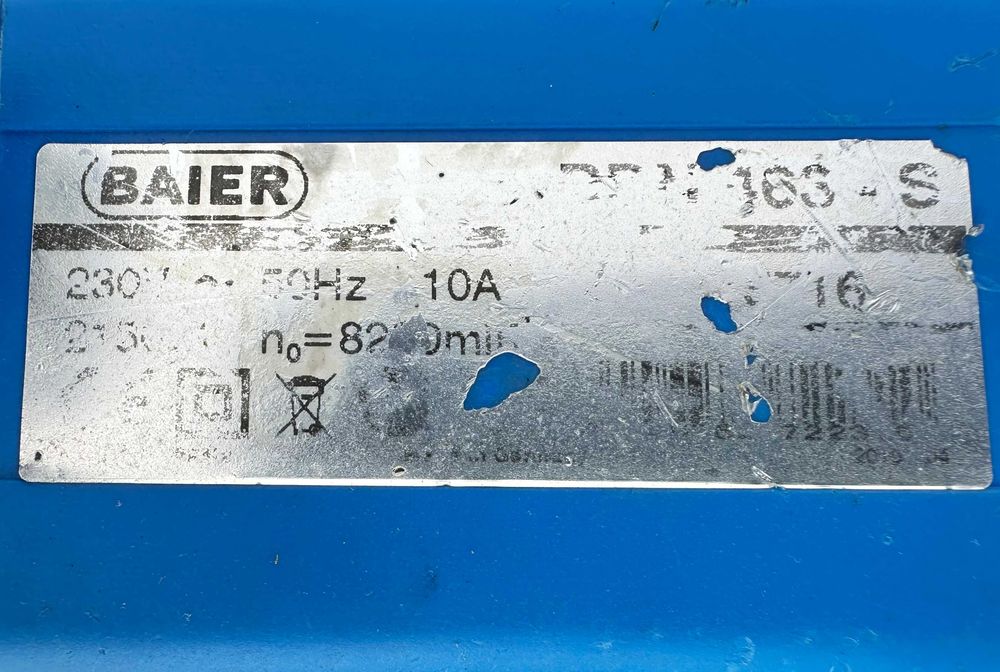 Baier BDN 466/6 - Професионална фреза за канали 2400W 150мм