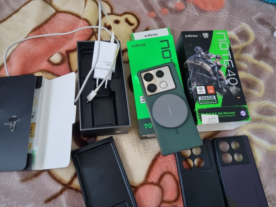 Infinix note 40 pro 12+12/256
