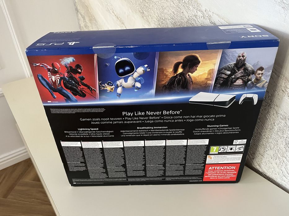 PlayStation 5 Slim Digital Edition 825GB – Nou, Sigilat – PS5