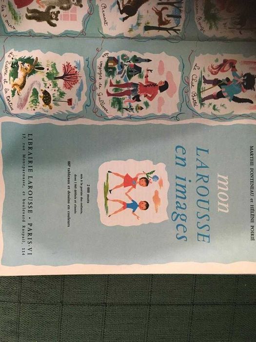 Larousse de Baza si o Veche Culegere de Algebra - Toate in Franceza