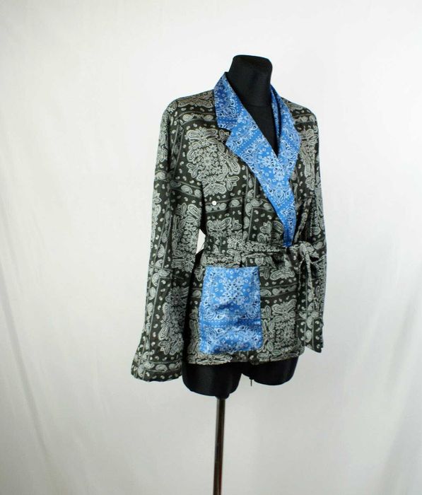 Sacou tip kimono ZARA bandana print, mărimea M – purtat foarte puțin