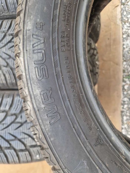 4 Nokian R18 225/55 Зимни гуми  DOT2021