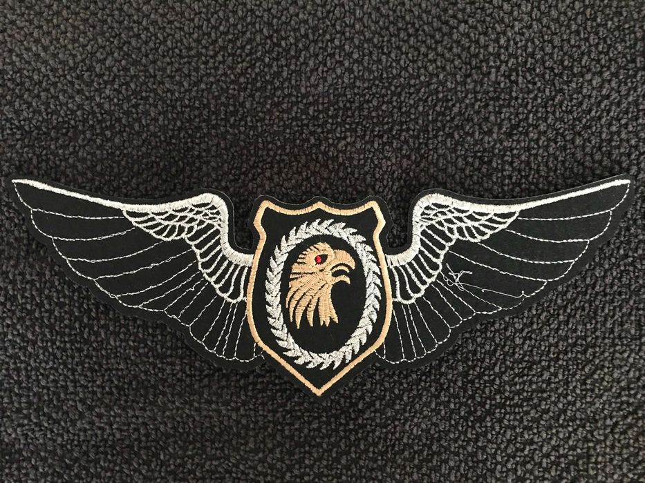 Petic/Patch/Emblema brodat geaca/vesta/etc piele/textil moto/rock/punk