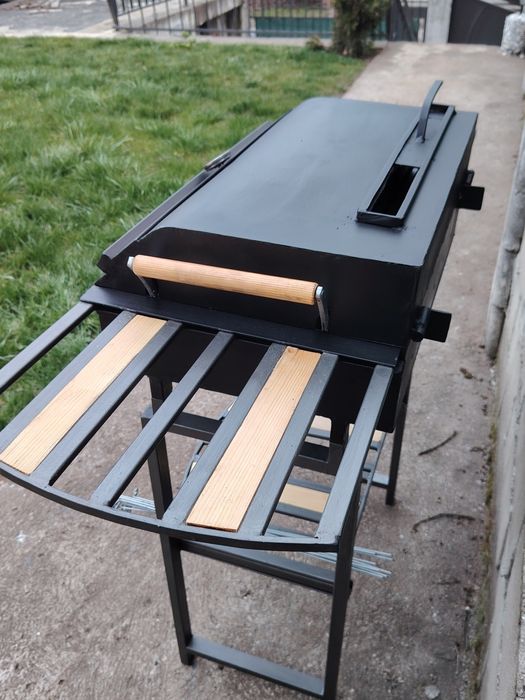 Барбекю Скара НОВО масивно 46кг разглобява се размери в описанието