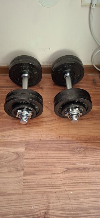 Гантели разборные.общий вес 25кг.