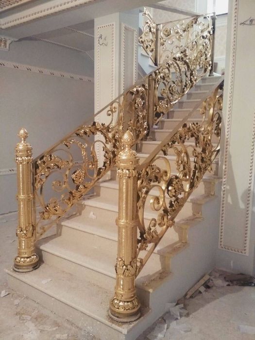 Перила и ворота навес