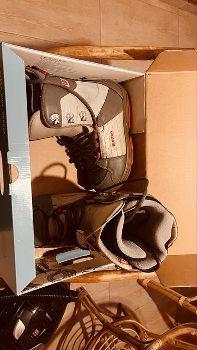 boots snowboard burton canvas