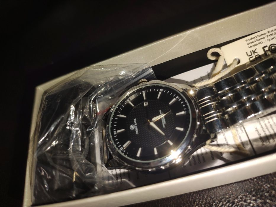 Ceas Pablo Raez – Argintiu (Model clasic elegant)