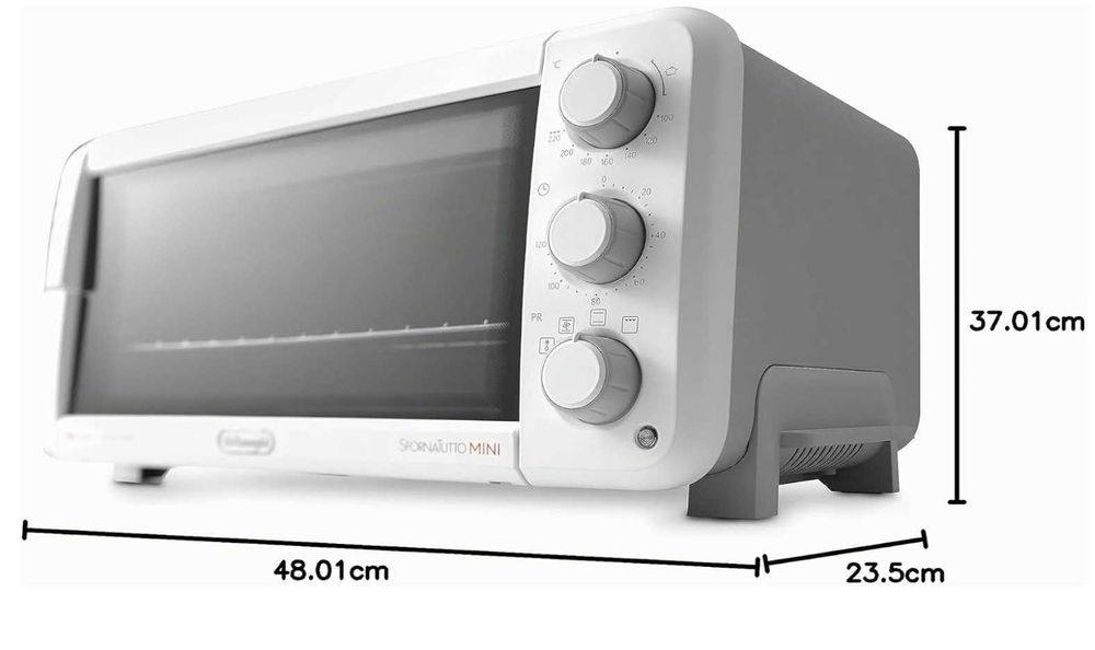 Cuptor DēLonghi EO12512.WG, convecție, 1400 W, 12 litri, sigilat