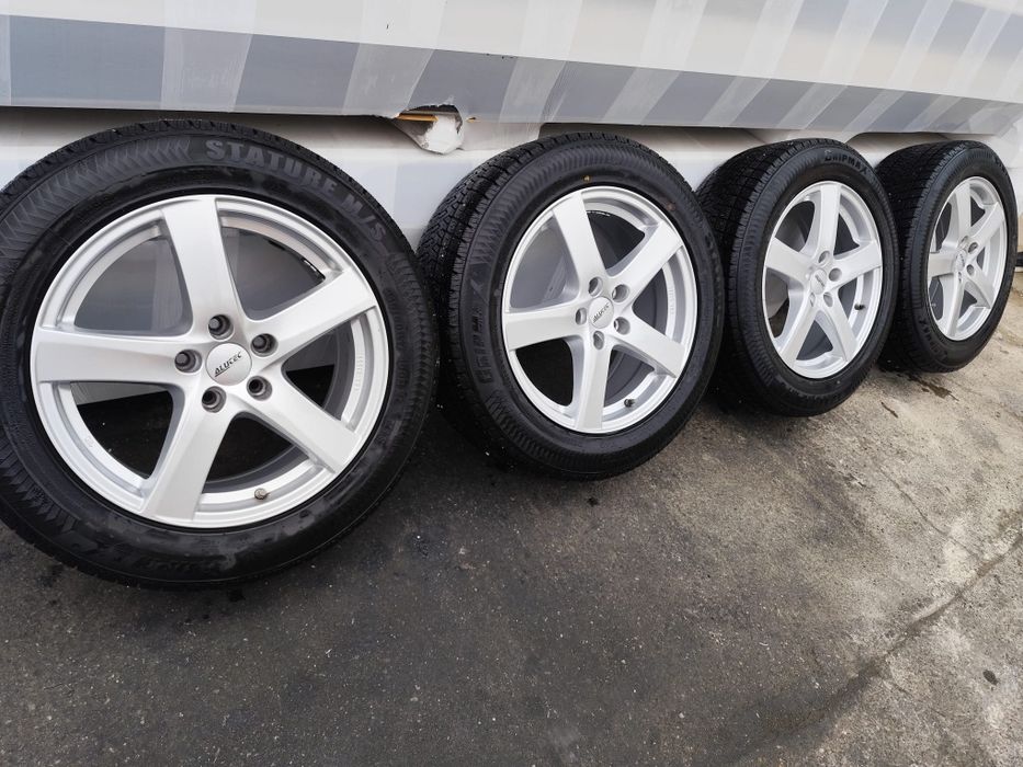 Jante 5×114,3 r17 Duster/Renault/ kadjar /Qashqai anvelope 215 60 r17