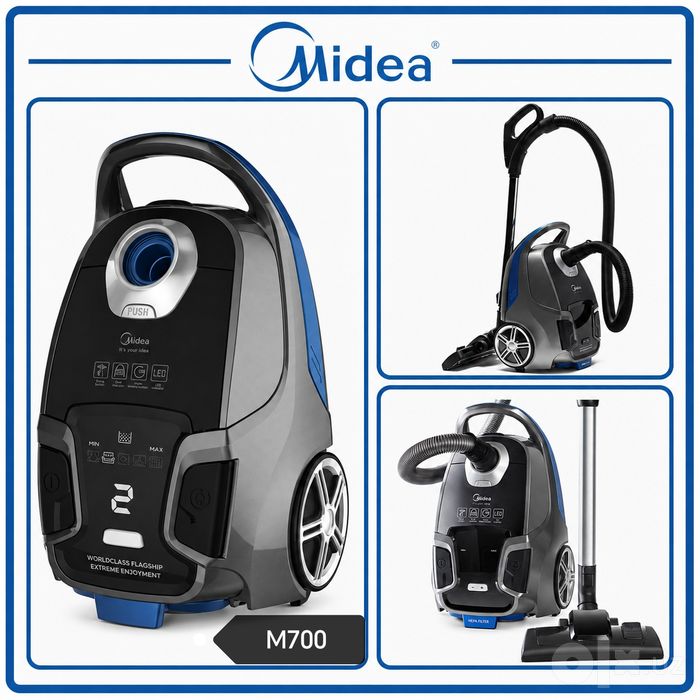 MIDEA changyutgichlari, (пылесосы) 2 yillik servis kafolat