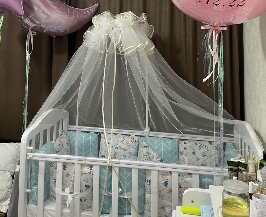 Детская кроватка в отличном состоянии!