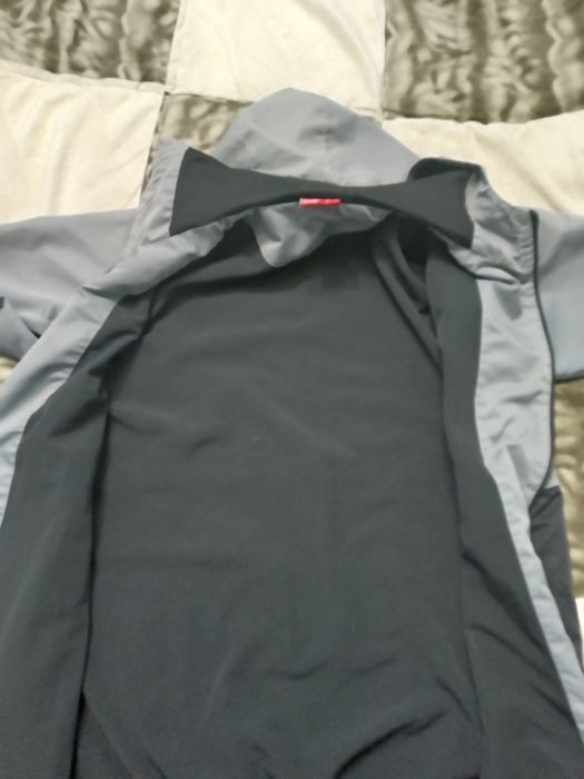 серо/черная ветровка puma