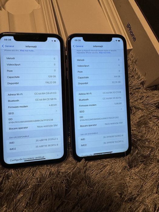 Iphone 11 64gb si 128gb stare perfecta