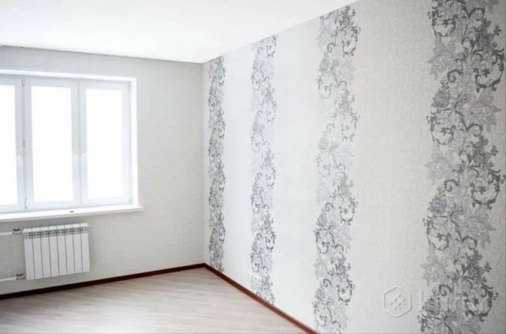 Поклейка обои Петропавловск