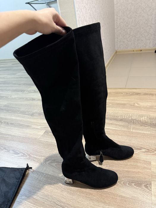 Продам сапоги ботфорты !