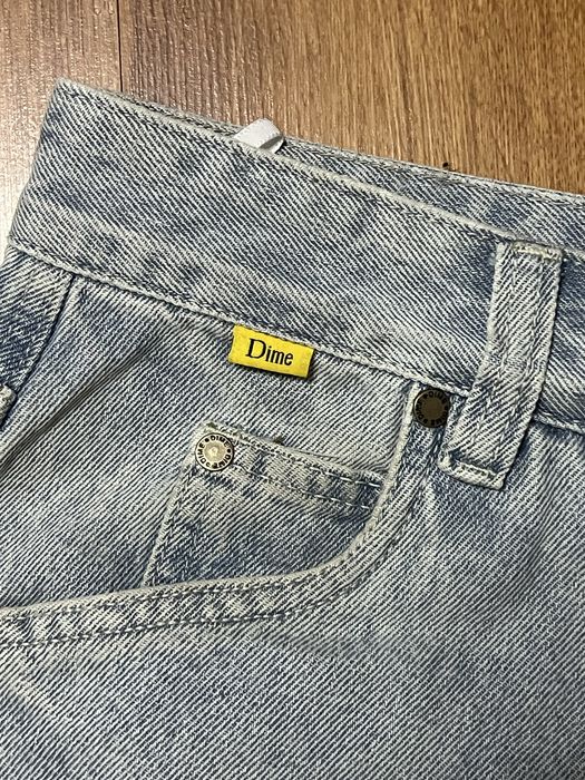 dime blue jeans