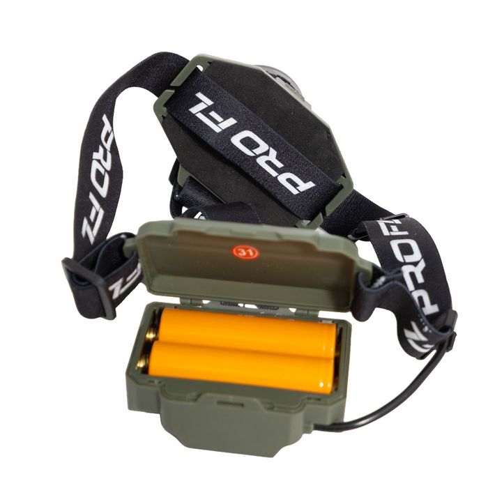 Lanterna Frontala PRO FL cu Lumina Alb / Albastra, 2 Acumulatori  NEW