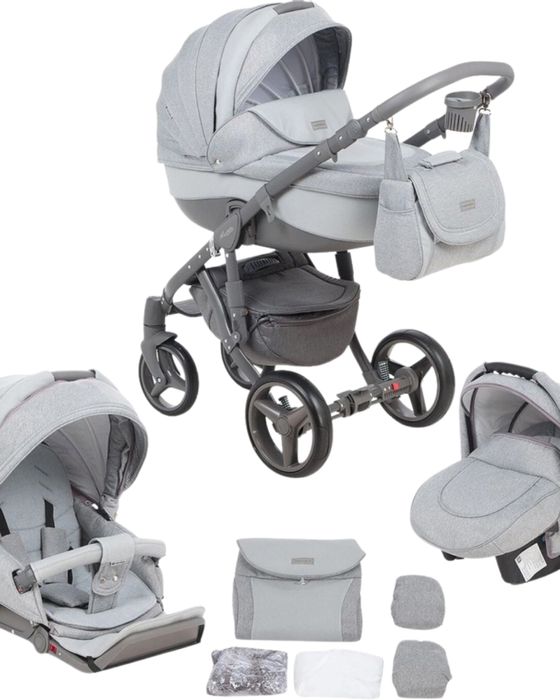 Коляска Adamex barletta 3в 1