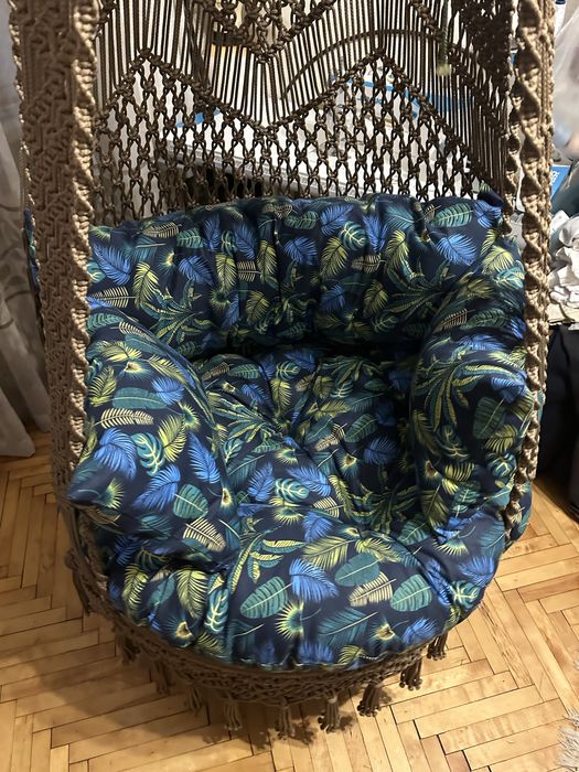 Качеля гамак макроме