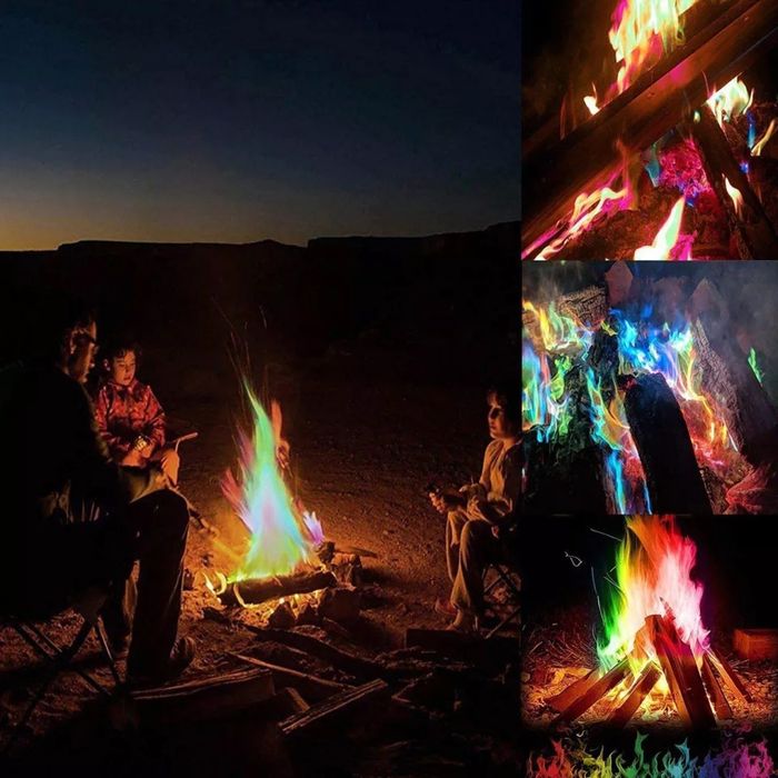 Magic Fire цветной огонь магический огонь для детей